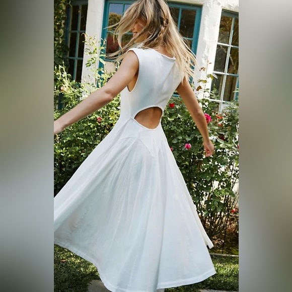 NWT Free People Ryo Drop Waist Sundress - Picture 2 of 8